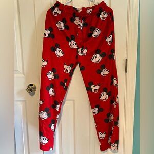 Disney Mickey‎ Mouse Polyester Pajama Pants